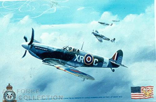 EAGLE SQUADRON - AIR PLANES ARE MARK V SPITFIRES